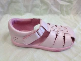Stride Rite Kids Daffodil Sandal, Pink, 6.5 XW US Toddler Shoes