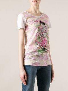 Love Moschino Geisha Print T shirt   Francis Ferent