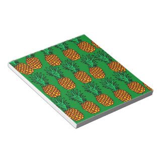 Pineapple Wallpaper Memo Pads
