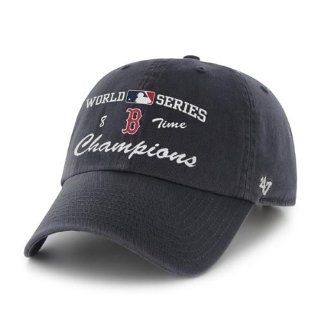 Boston Red Sox 2013 World Series 8 Times Champs 47 Brand Navy Adjustable Hat Cap  Sports Fan Baseball Caps  Sports & Outdoors