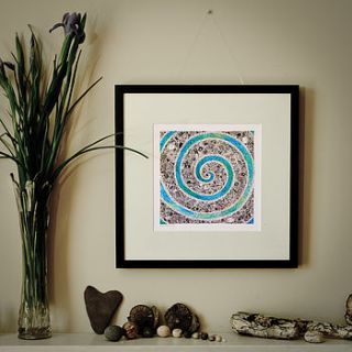 sea spiral fine art print by fiona willis artwork
