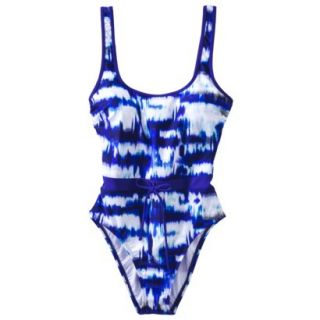 Womens 1 Piece Swimsuit  Tie Dye Print