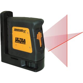 Johnson Level & Tool Self-Leveling High-Powered Cross-Line Laser Level, Model# 40-6625  Laser Levels