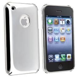BasAcc Chrome Silver Snap on Case for Apple iPhone 3G/ 3GS BasAcc Cases & Holders