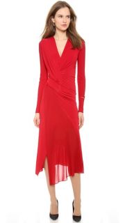 Donna Karan New York Plunge V Twist Dress