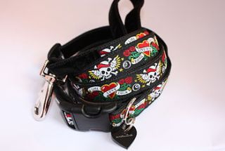 captain jack dog collar and lead by scrufts