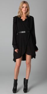 L.A.M.B. Belted Trench Dress