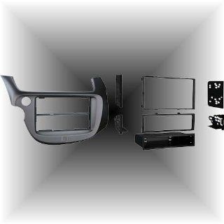 99 7877S SILVER Honda 09 Fit Dash Kit Single or Double DIN Installation for 2009 Metra Automotive