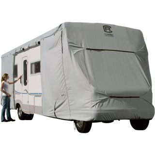 Classic Accessories Permapro Class C RV Cover — Gray, Fits 35ft. to 38ft. RVs  RV   Camper Covers