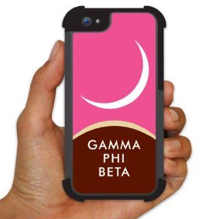 Gamma Phi Beta iPhone 5 BruteBoxTM Protective Case   Large Moon Design Cell Phones & Accessories