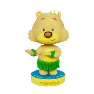 Hula Bear Bobblehead   Collectible Figurines