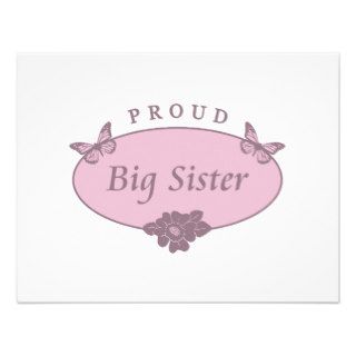 Proud Big Sister Gifts Invites