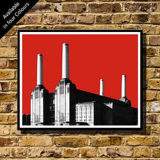 battersea power station london art print by bronagh kennedy   limited edition prints