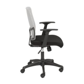 Eurostyle Finley Mid Back Leatherette Office Chair with Arms