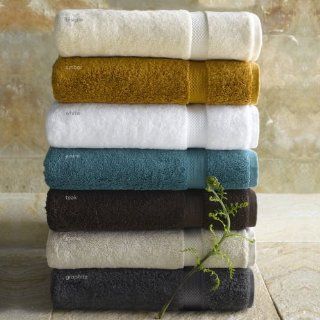 Gaiam 100% Organic Cotton Thick & Thirsty 800 Gram Weight Hand Towel (White)  