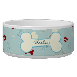 French Bulldog Puppy Love Personalized Pet Bowls