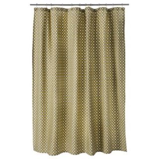 Threshold™ Circle Shower Curtain   Yellow/Gray M