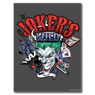 The Joker's Wild Postcard