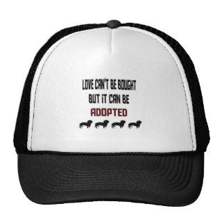 Love Can't Be Bought But It Can Be Adopted Mesh Hat