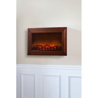 Wood Wall Mounted Electric Fireplace