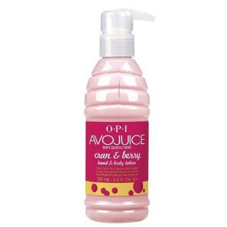 Opi Avojuice Skin Quenchers Cran and Berry Juicie Women Moisturizer, 6.6 Ounce  Opi Lotion Avojuice Cran  Beauty