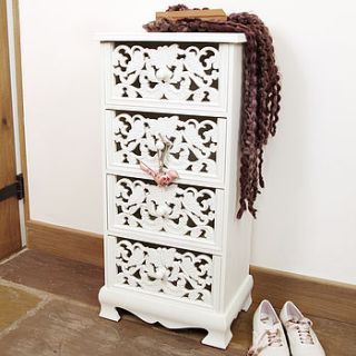 butterfly carving storage chest by dibor