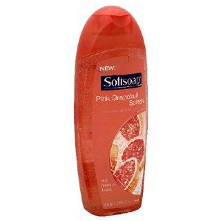 Softsoap Moisturizing Body Wash, Pink Grapefruit Splash, 18 Ounces (Pack of 6)  Bath And Shower Gels  Beauty