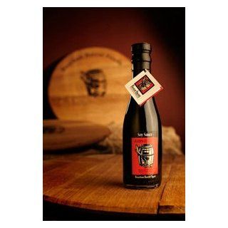 Bourbon Barrel Aged Soy Sauce   Vegetarian and All Natural  Grocery & Gourmet Food