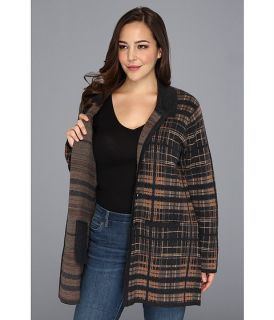 Pendleton Plus Size Sketchbook Sweater Coat