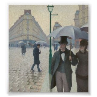 Gustave Caillebotte   Paris Street; Rainy Day Posters
