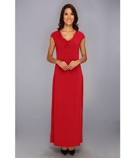 Tommy Bahama Tambour Cowl Long Dress