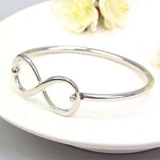 infinity bangle by lisa angel