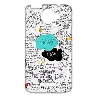 Treasure Design Funny Okay The Fault in Our Stars  John Green HTC One X+ Best Durable Case Cell Phones & Accessories