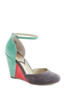 Seychelles Fight Fire With Fire Wedge  Mod Retro Vintage Heels