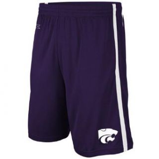 NCAA Kansas State Wildcats Draft Shorts   Purple (Large) Clothing