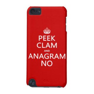 Keep Calm and Anagram On (in any color) iPod Touch 5G Cover