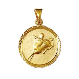 So Chic Jewels   18K Gold Plated Sagittarius   Centaur The Archer   Zodiac Pendant So Chic Jewels Jewelry