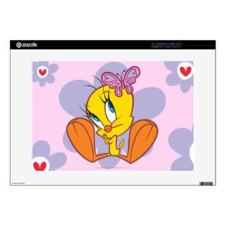 Tweety and Butterfly 15" Laptop Skins
