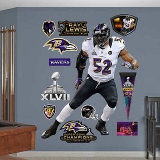 (64x70) Baltimore Ravens Ray Lewis Super Bowl 47 Wall Decal Sticker   Prints