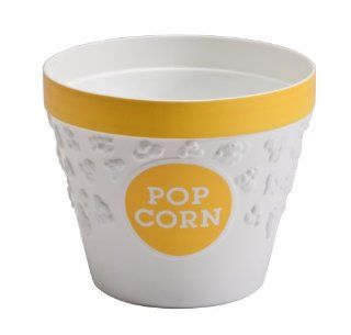 Hutzler Mini Popcorn Bucket, Yellow Kitchen & Dining