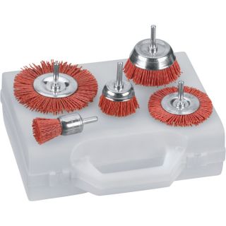 5-Pc. Nylon Filament Abrasive Brush Kit