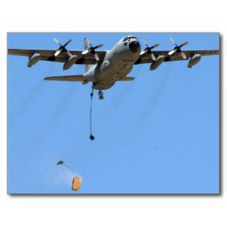 C 130 MC 130N Hercules Transport Aircraft Post Card