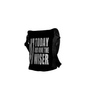Funny 47th Birthdays  47 Today and None the Wiser Messenger Bag