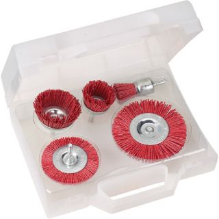 5-Pc. Nylon Filament Abrasive Brush Kit