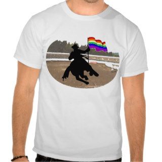 GLBT Cowboy Pride Tshirts
