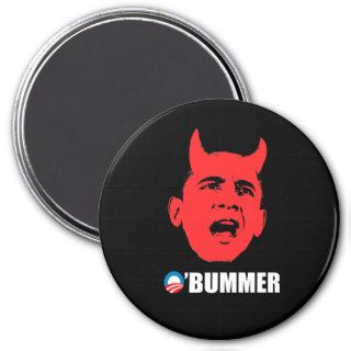 Anti Obama   Obummer Refrigerator Magnet