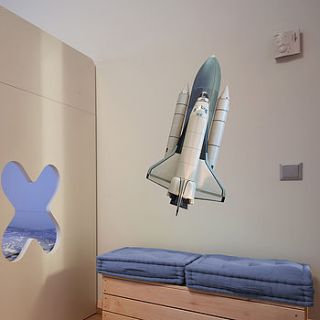 space shuttle wall stickers by the binary box