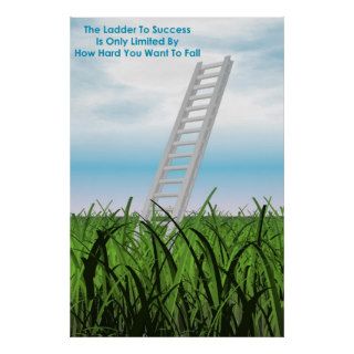 Ladder To Success Poster