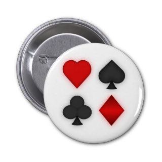 Playing Card Suits Pins
