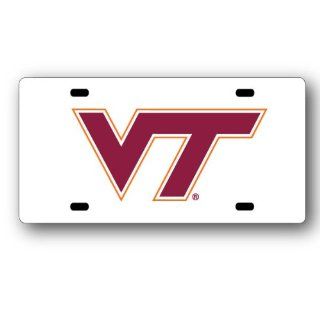 NCAA Virginia Tech Hokies License Plate  Sports Fan License Plate Covers  Sports & Outdoors